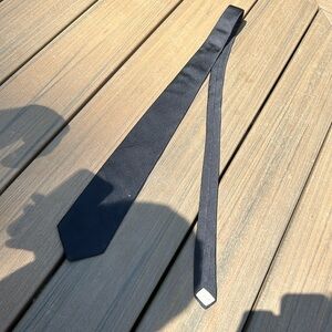 The‎ Custom Shop 100% Silk Plain Black Tie